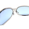 SPEED ADDICT METAL OVAL SUNGLASS (Metal Oval Sunglasses), Silver ×