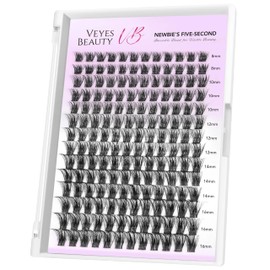 VEYESBEAUTY Eyelash Extensions Cluster Lash Extension Bomb 8-16 mm