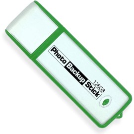 Photo Backup Stick for Computers - Picture and Video Back Up USB 3.0 Tool -128GB