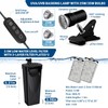 GOZILLA Turtle Tank Kit(Tank+Lamp+Filter), Upgrade PC Turtle Tank Starter Kit