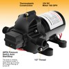 Xeoca RV Water Pump 12 Volt DC 3.0GPM 45PSI,Water Pump