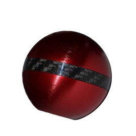 8x1.25MM RED ROUND Ball SHIFT KNOB with CARBON FIBER RING Billet Aluminum MANUAL AUTOMATIC Transmission Shift Stick Selector (Threaded – NO Adapters) for Mazda Mazdaspeed 3 6 CX-7 i S Grand Touring MX-5 Miata Sedan Hatchback Convertible SV Sport (other c