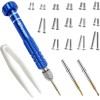 PTSLKHN Eye Glass Repairing Kit, S2 Steel Screwdriver with 15