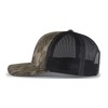 Pacific Headwear Standard Camo Snapback Trucker Cap, Bottomland/Light Charcoal