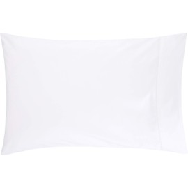 Sheridan Standard Pair Pillowcases, Cotton, Snow, 50x75