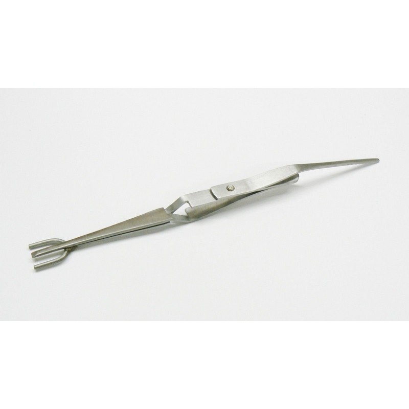 Half-Shank Tweezer Jewelry Soldering Tweezers for Rings Stainless Steel 6-1/2”