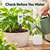 Smart Digital Soil Moisture Meter with Wi-Fi Hub – Leave-In
