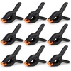 9-Pack Background Clamps for PhotoStudio - 4.5 inches Muslin Backdrop