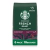 Starbucks Ground Coffee, Dark Roast Hot or Iced Coffee, French