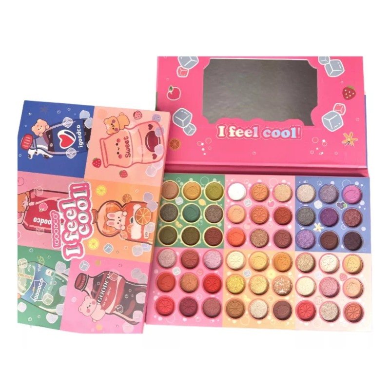 HedyBeauty, Medecoo, Nude Twilight, Anast Lote 4 Paletas De Sombras
