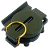 AIMALL Metal Compass DC45-2A with Magnifying Glass Portable Army Green
