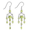 Franki Baker Green Peridot Gemstone & 925 Sterling Silver Chandelier