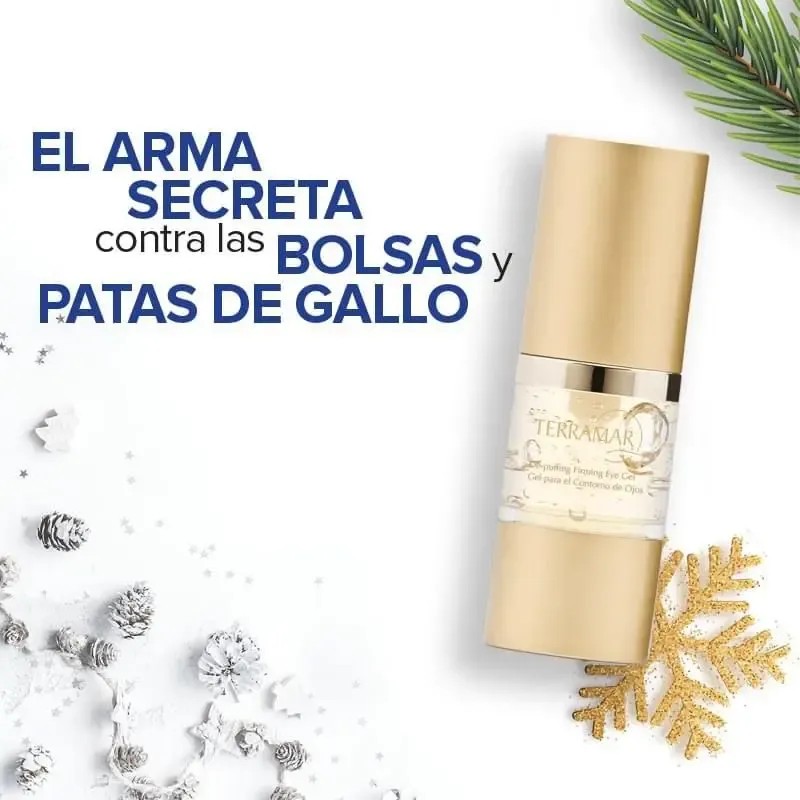 Gel Contorno Ojos Antiarrugas Terramar Hidratante Hipoalergénico 20ml