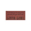 Watchover Voodoo 3-Inch Goth Girl Keychain - Handcrafted Gift to