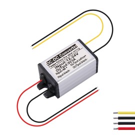 DC Voltage Reducer Converter, 12V/24V Step Down to 9V 3A Reducer Power Converter，DC Power Supply Module Buck Transformer for Truck, Golf Cart, Club Car, LED Light
