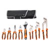 8-Piece Pliers Set, High Carbon Steel, 12"/10"/8" Groove Joint Pliers,
