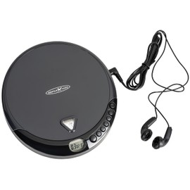 PCD400 Portable CD Player Playback CD CD-R CD-RW with Earphones + Mains Powered