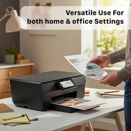 VersaInk-Nano 65 XL Titan ECO Black & Tri-Color Ink Cartridge 2-Pack Replacement of HP 65 and 65 XL, Works with HP Deskjet 3700 Series, 2600 Series, HP Envy 5000 Series