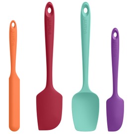 Espátula de silicona resistente a altas temperaturas: U-Taste 315ºC a prueba de calor, de grado alimenticio, de goma, raspador de cocina para hornear,