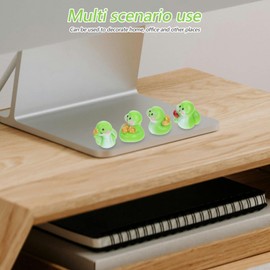 Snake Miniature Figurines 2025 New Year Ornaments: 8 Pcs Resin Coins Snake Decor, Year of The Snake Chinese Zodiac Animal Statues for Spring Festival Home Car Decor