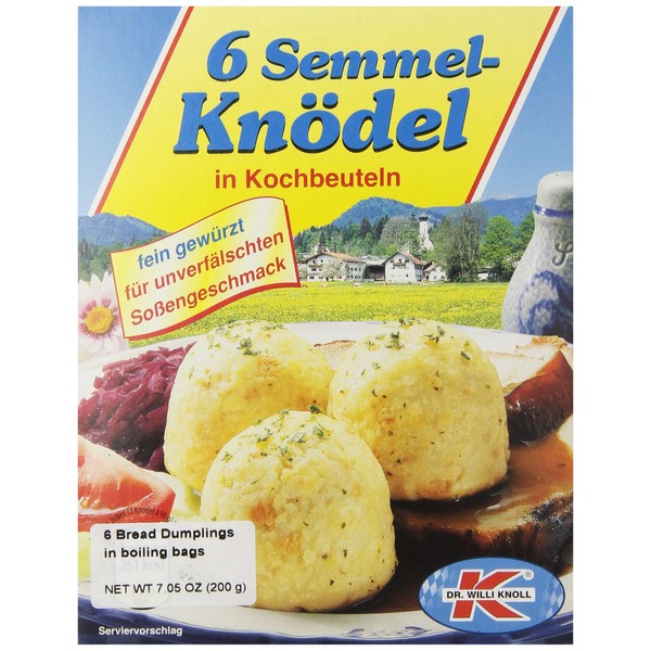 Dr. Willi Knoll Bread Dumplings in Bag, 7.05 Ounce (Pack of 7)