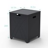 BAIDE HOME Propane Tank Cover Table, Square Propane Tank Holder