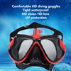 Swimming Snorkeling Goggles HD Waterproof Antifog Diving Goggles With Nose