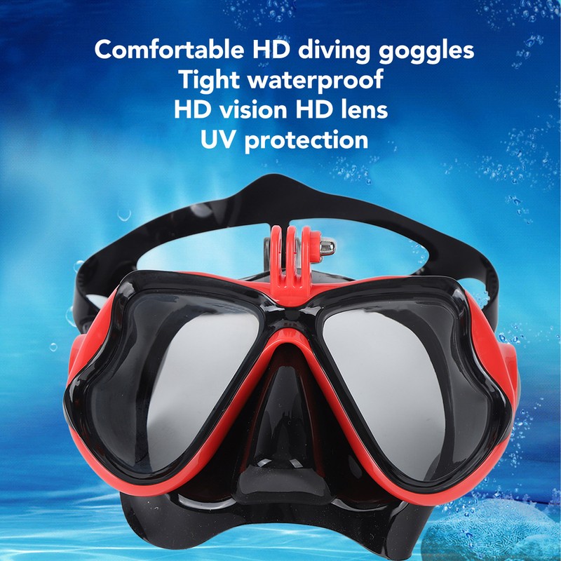 Swimming Snorkeling Goggles HD Waterproof Antifog Diving Goggles With Nose