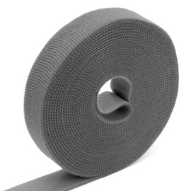 SENUN Magic Band, Velcro Strap, Length 16.4 ft (5 m), Fastening Band, Velcro Tape, Strong Heat Resistant, Wire Organization, Freely Cut, Repeatable, Super Long, Wire Loop, Cable Fixing, Line Storage,