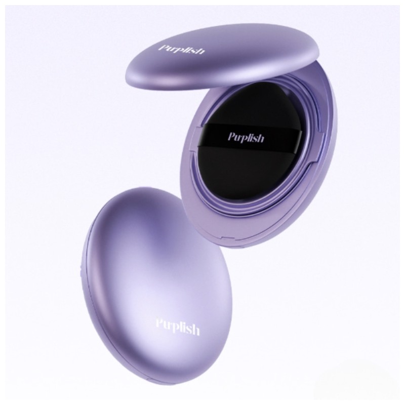 PURPLISH Soft Toning Cushion 12.5g, Shade:02 Natural (full set)