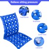 MESINURS Bedridden Air Inflatable Seat Cushion with Full Back for