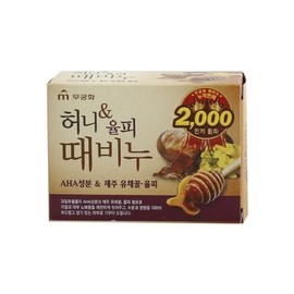 [MEMK87QR_62_62] Mugunghwa Exfoliating Soap 90g Shower Soap 1 Pack / [MEMK87QR_62_62]무궁화 때비누 90g 샤워비누 1개입