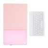 10.6in Backlit Keyboard Case RGB Detachable Keyboard PU Leather Protective
