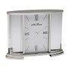 Seth Thomas TSI006060 Table Clock Silver W/Roman Numerals & Glass