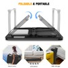 Fayquaze Laptop Bed Desk, Portable Foldable Laptop Bed Table with
