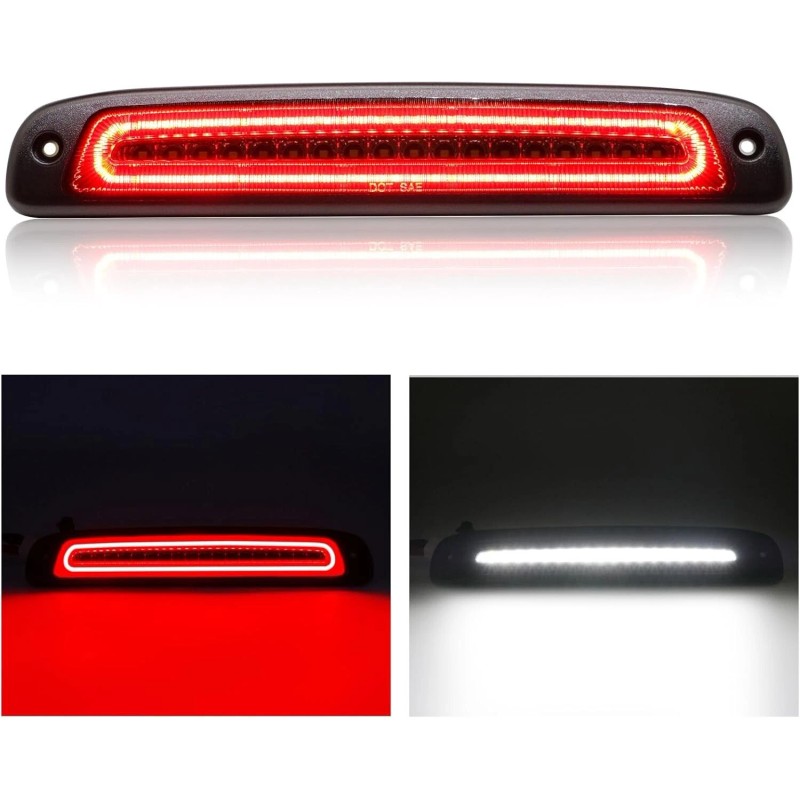 SP 3PCS For Dodge Dakota SLT 1997-2011 LED Third Brake
