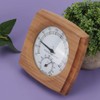 2-In-1Sauna Temperature Cedar Wood Thermometer Hygrometer Thermo-Hygrometer Sauna Equipment Accessory