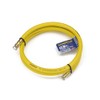 Goodyear 6' x 3/8" Rubber Whip Hose Yellow 250 PSI
