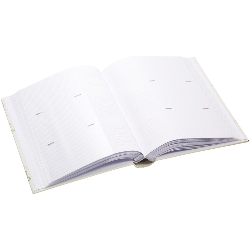 ナカバヤシ 背丸ブック式/L判３段/240枚収納（アンティークイラスト）BPL-240-5-V ホワイト