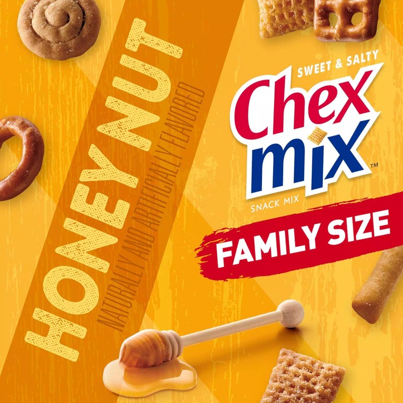 Chex Mix Sweet and Salty Honey Nut Snack Mix, Family