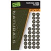 Fox Naturals Tapered Bore Beads 30 Rubber Beads Diameter 4