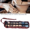 31Pcs Pottery Tools Set Soft Clay Sculpting Carving Trimming Knife