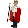 SEA HARE-Child Fantasy King Robe and Crown Set Costume (10-12