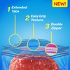 Ziploc Freezer Bags with New Grip 'n Seal Technology, Gallon,