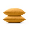Oxford Homeware Velvet Cushion Covers Pack of 2 Decorative Covers