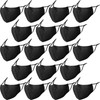 ATZNZIK 18 Pack Reusable Cloth Face Masks Washable Cotton Face