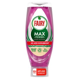 Fairy WUL Max Power Cherry Blossom - 4X Less Scrubbing, 640ml