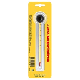 sera 08902 Precision Thermometer, High Precision Glass Thermometer, Temperature Range: 0 – 50 °C