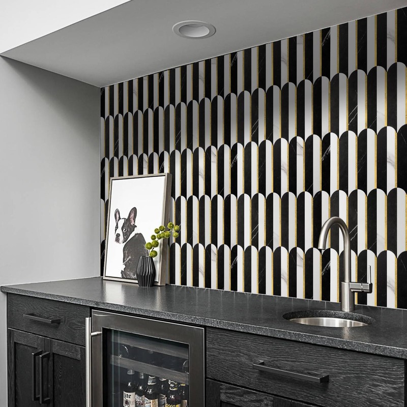 Vamos Tile Peel and Stick Backsplash Seamless Tile,Stick on Backsplash