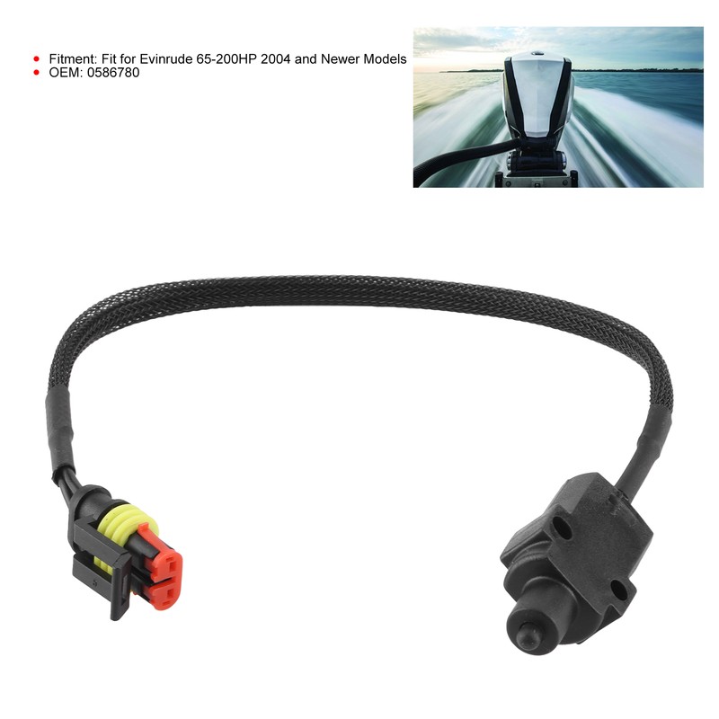 Neutral Start Safety Switch 0586780 Replacement Accessory Fit for Evinrude